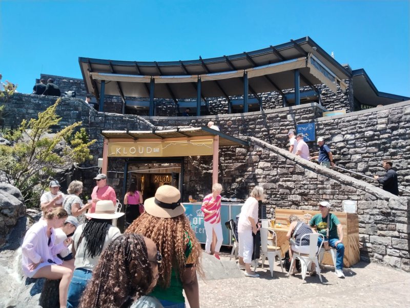restaurant at Table Mountain